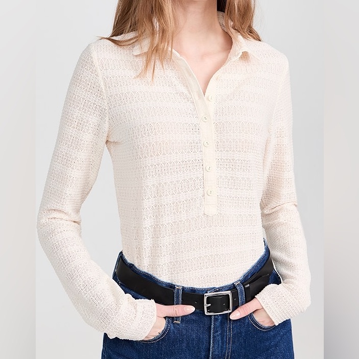 Nwt Rag & Bone Julia Polo
